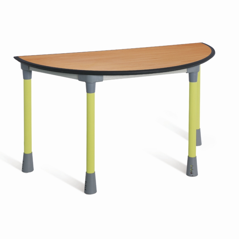 School furniture Classroom furniture semi-circular table polyurethane foam