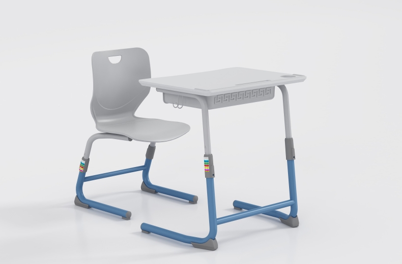 School desks and chairs