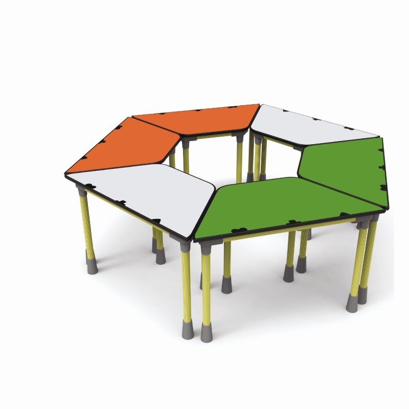 School desks and chairs