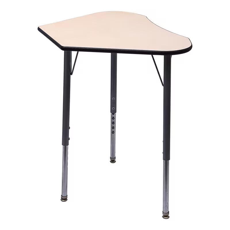 School furniture Wooden desks Polygonal student desks