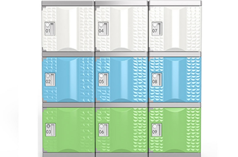 Förvaringsskåp i ABS-plast gör ditt lärande och livet på campus lättare
