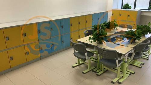 ABS ryggsäcksskåp för skolprojekt i USA