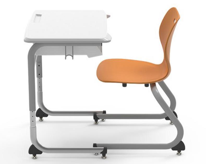 School desks and chairs