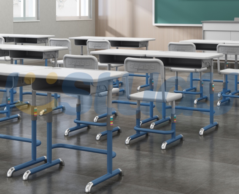 classroom desk and chair