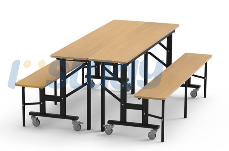 Adjustable desks and chairs