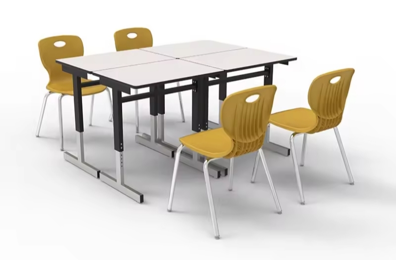 classroom desks and chairs