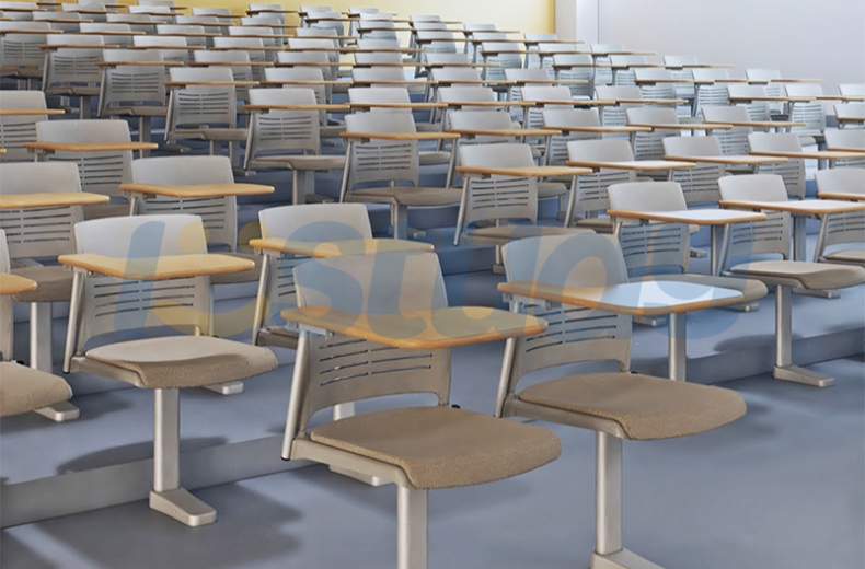 Electroplated desks and chairs