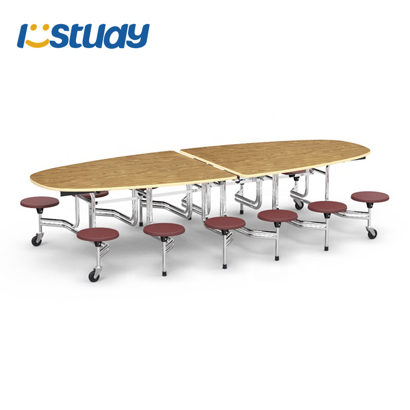 ISTUDY:s nya hopfällbara atmosfär Enkelt matbord och stol för flera personer: revolutionerande skolmöbler ISTUDY:s nya hopfällbara atmosfär Enkelt matbord och stol för flera personer: revolutionerande skolmöbler