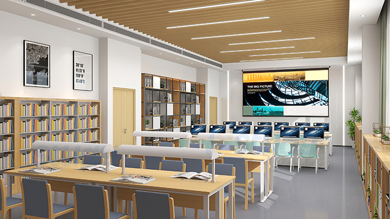 Reading tables and chairs