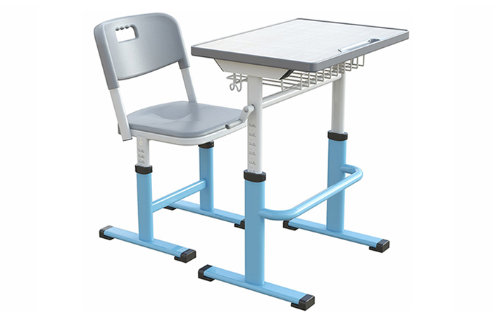 school desks and chairs