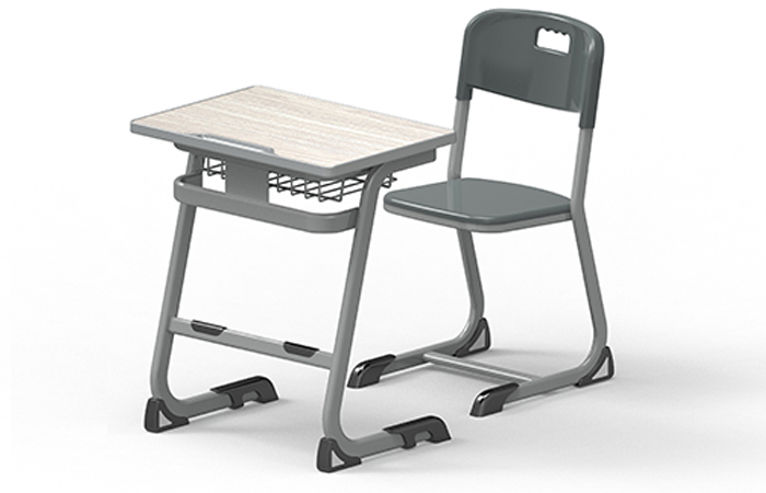 tables and chairs in classroom