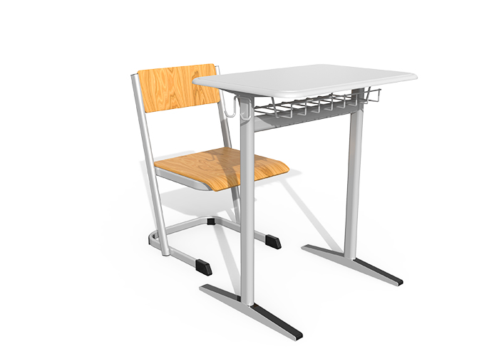 classroom desk and chair set