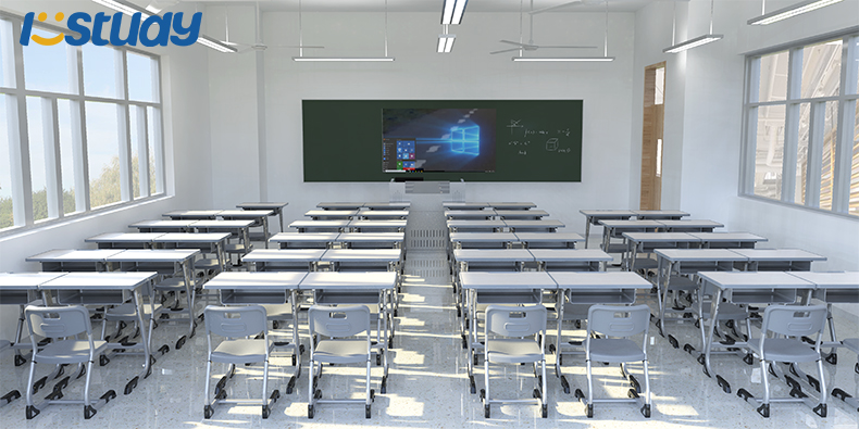 Student desks and chairs