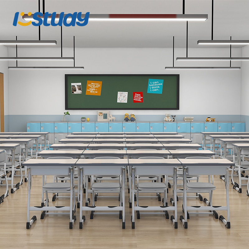 Set de birou și scaun reglabil pentru studenți pentru clasă