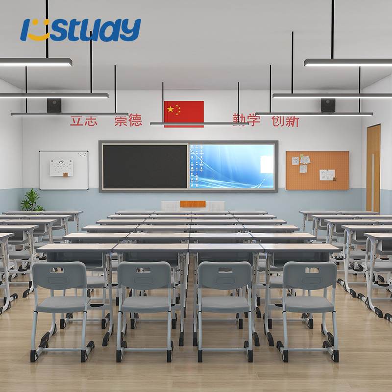 Set de birou și scaun reglabil pentru studenți pentru clasă