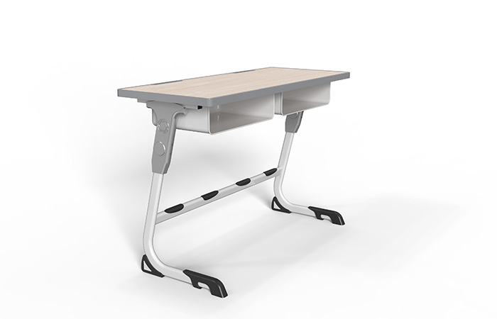 desk in the classroom