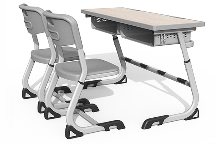 classroom desk and chair set