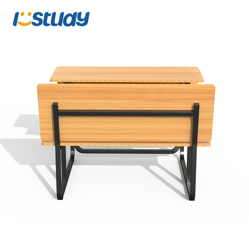 Wooden Student Classroom Bench Desk