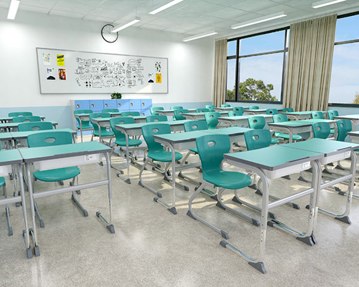 height adjustable student desk