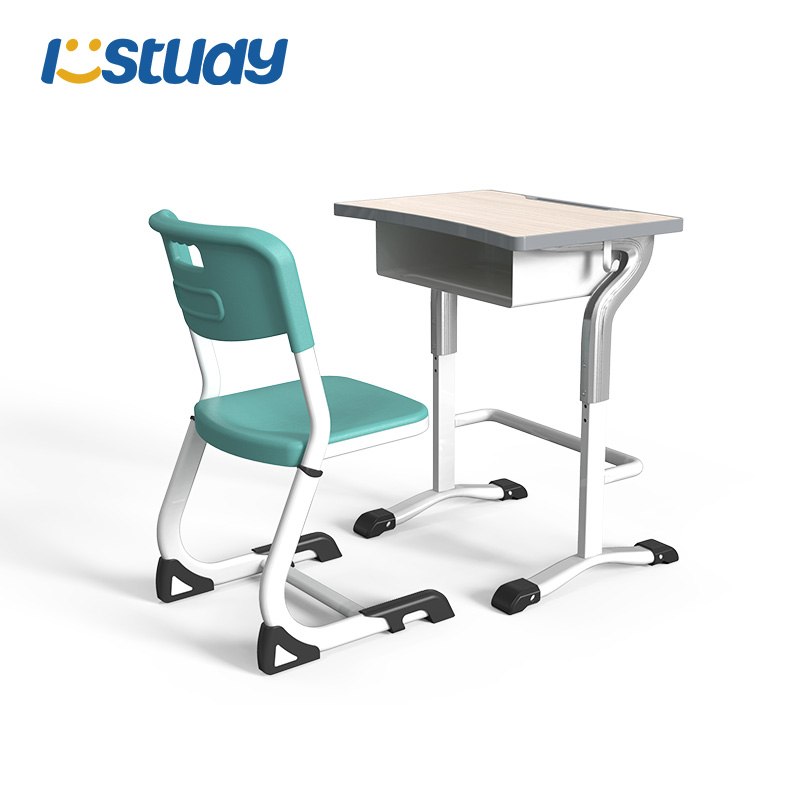 Taules i cadires ajustables per a estudiants per a aules