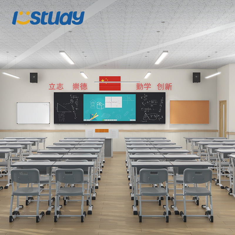 Taules i cadires ajustables per a estudiants per a aules