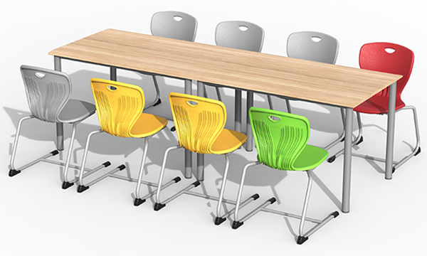 dining table and chairs