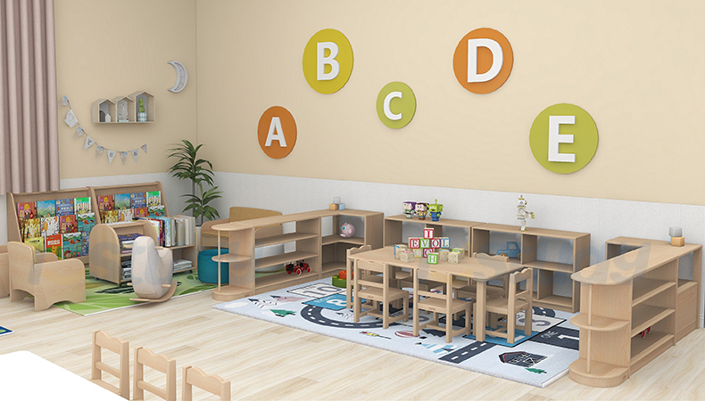 kindergarten classroom bookshelf