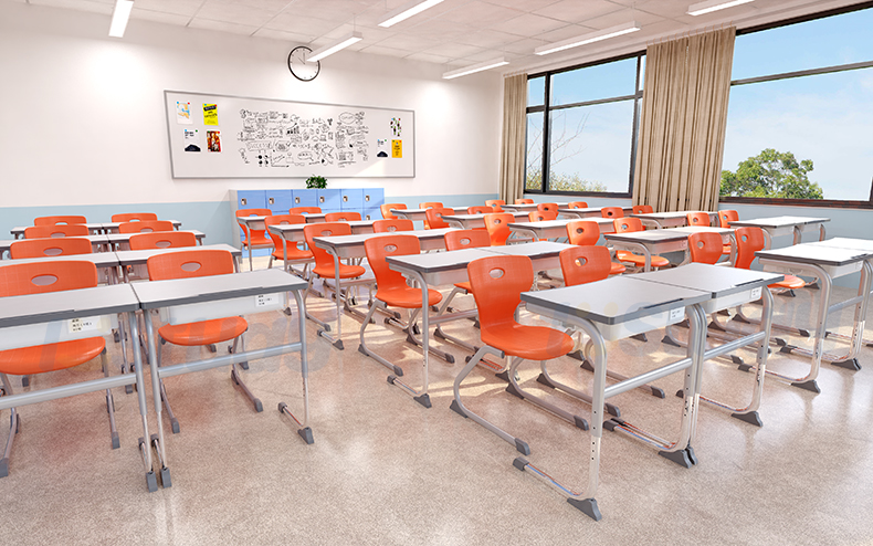 classroom tables and chairs