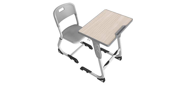 adjustable student desk and chair