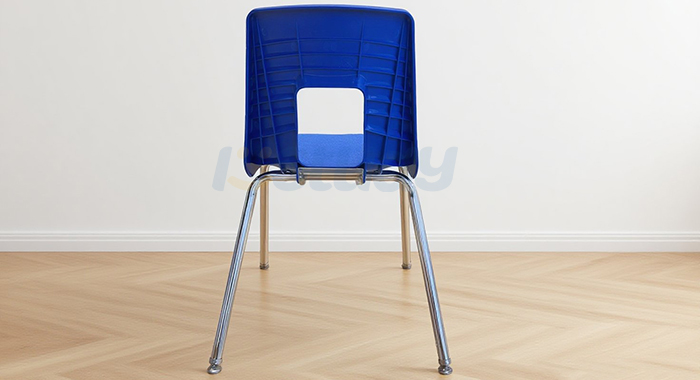 blue classroom chair