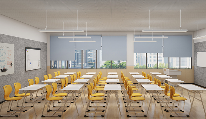 double student desk