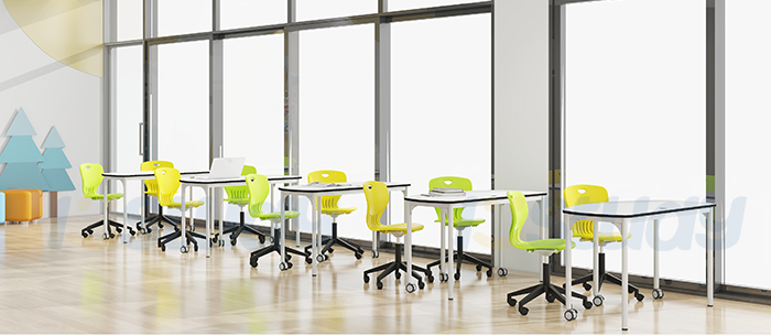 double student desk