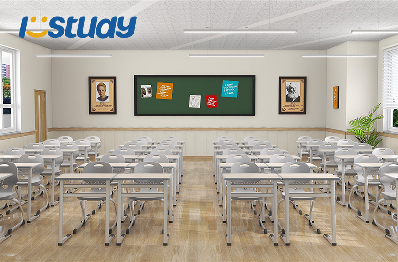 Istudy Studentbord och stolsset: Den perfekta kombinationen av lärande och komfort