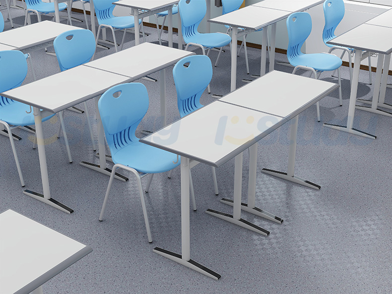 classroom desks and chairs