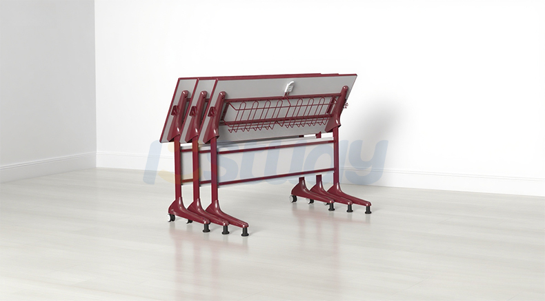 student desk with wheels