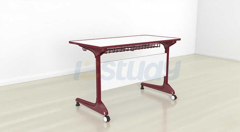 student desk with wheels
