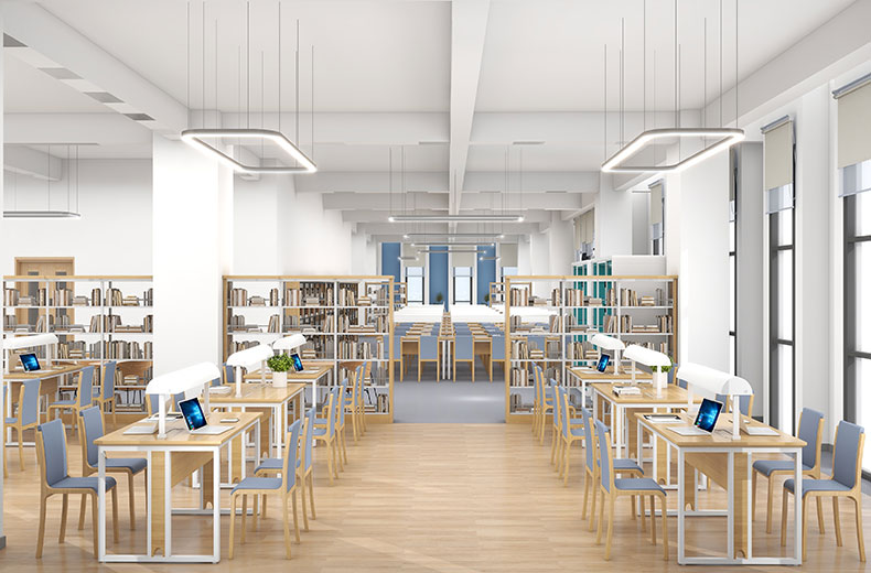 Biblioteks- och läsesalsmöbler som inspirerar studenter