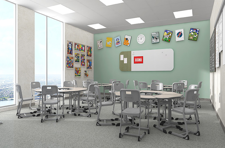 Vytváření inkluzivních učeben s adaptabilním nábytkem