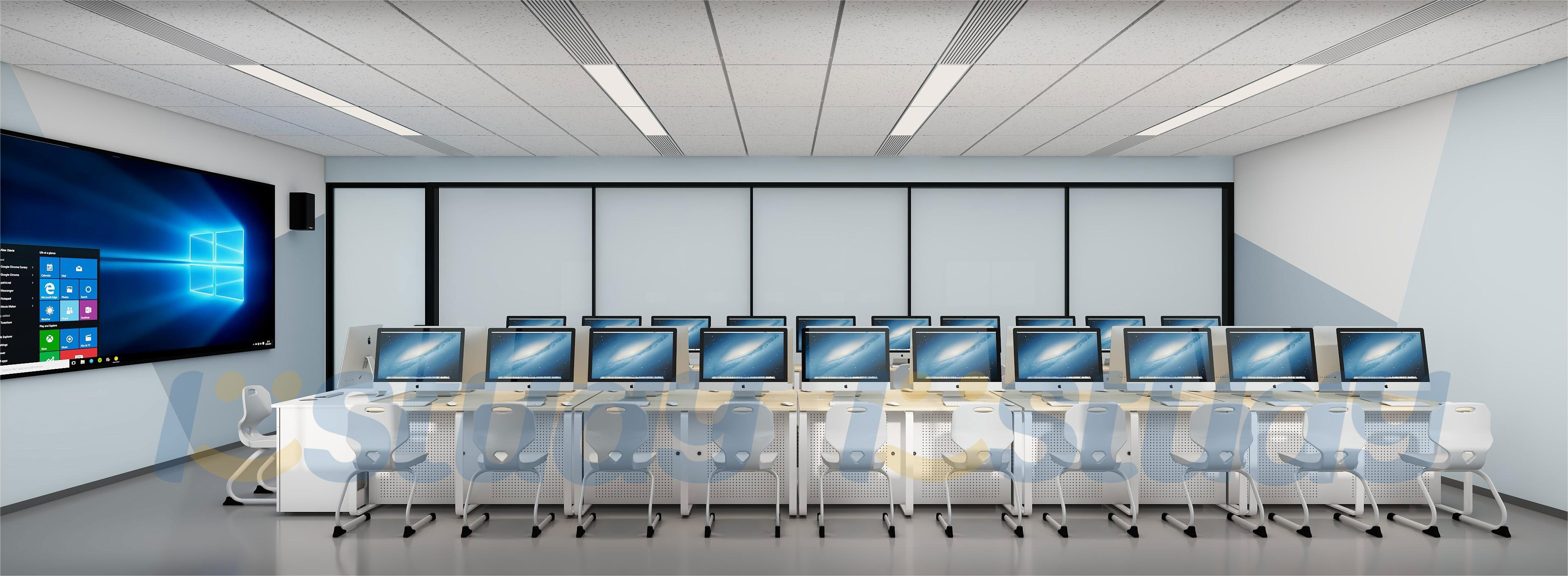 metal classroom desk