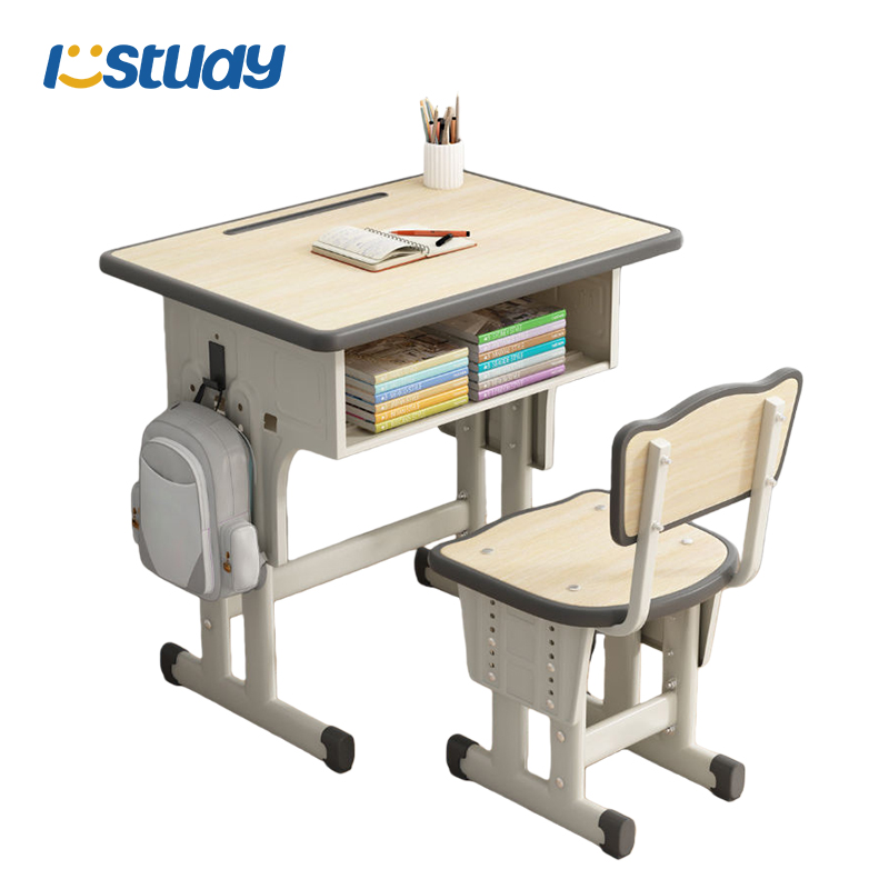 Sada židle a stolu pro jednoho studenta do učebny