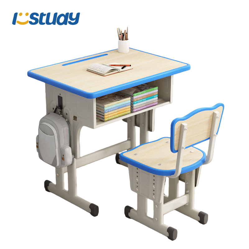 Sada židle a stolu pro jednoho studenta do učebny