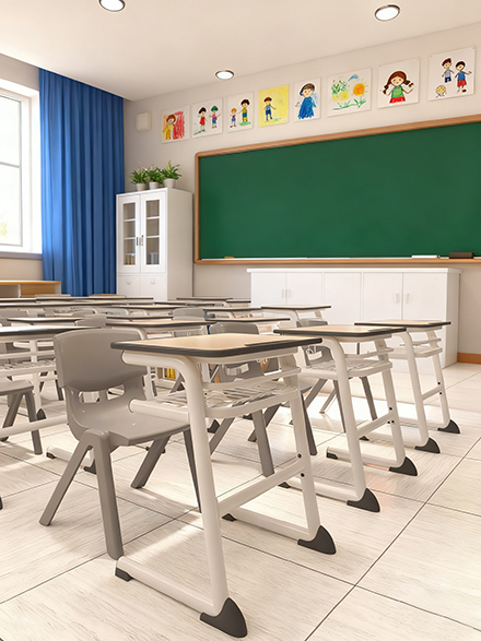desk in the classroom desk in the classroom