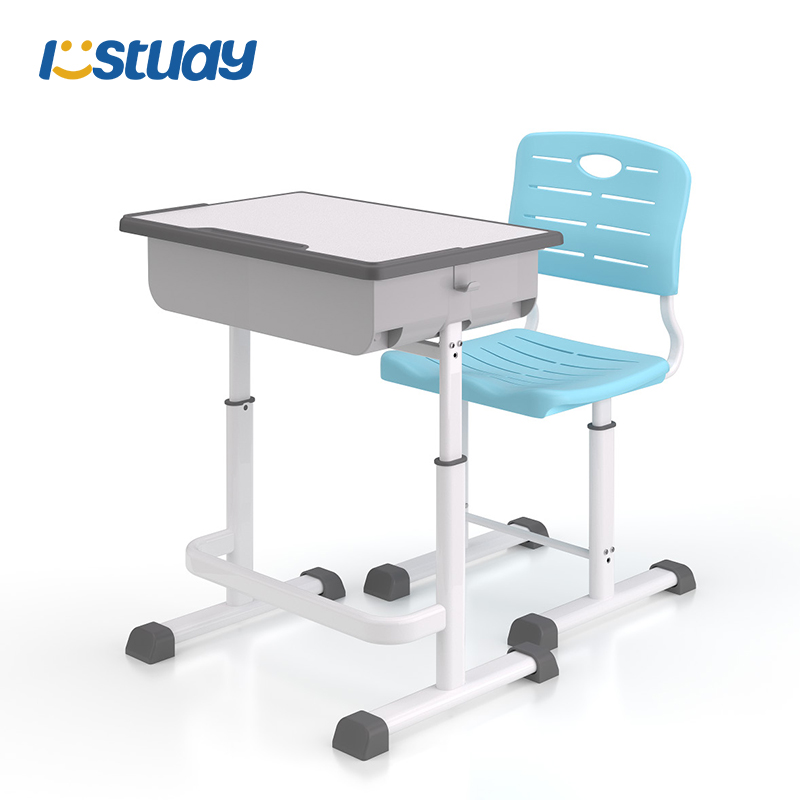 Escriptoris i cadires per a estudiants escolars per a l'aula