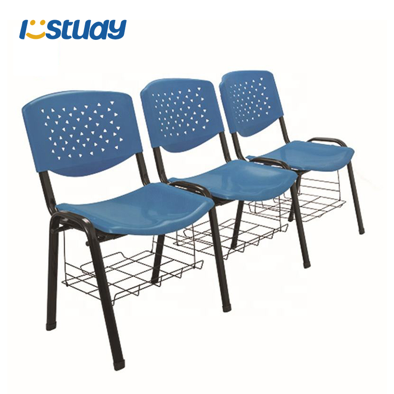 Міцні та зручні пластикові навчальні стільці