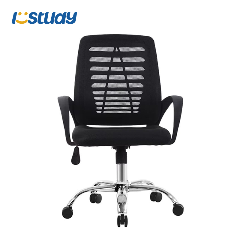 Döner tekerlekli kolçaklı öğretmen koltuğu