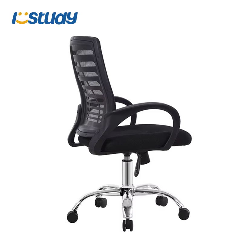 Döner tekerlekli kolçaklı öğretmen koltuğu