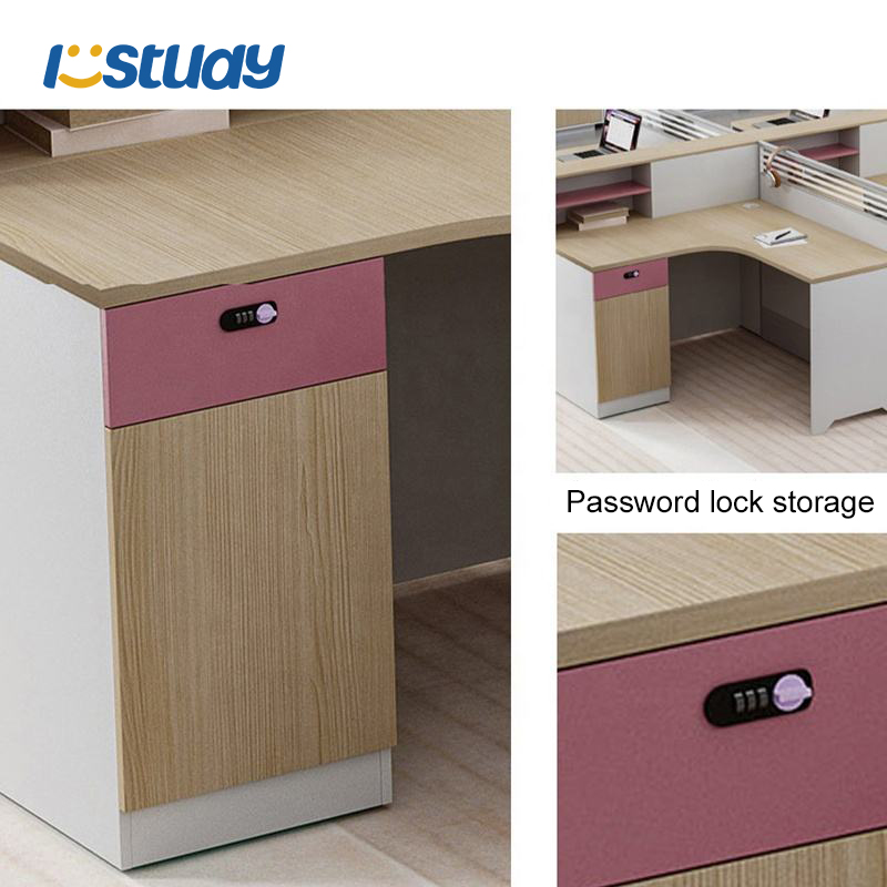 Toimistokalusteet, suuri tasainen pöytä, monilaatikkoinen työpöytä