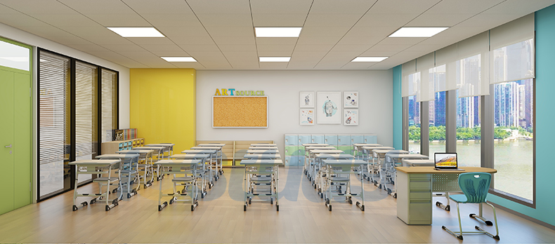 adjustable student desk and chair
