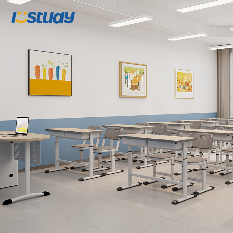 Učební stoly a židle s úložným prostorem