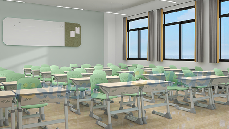 adjustable student desk and chair